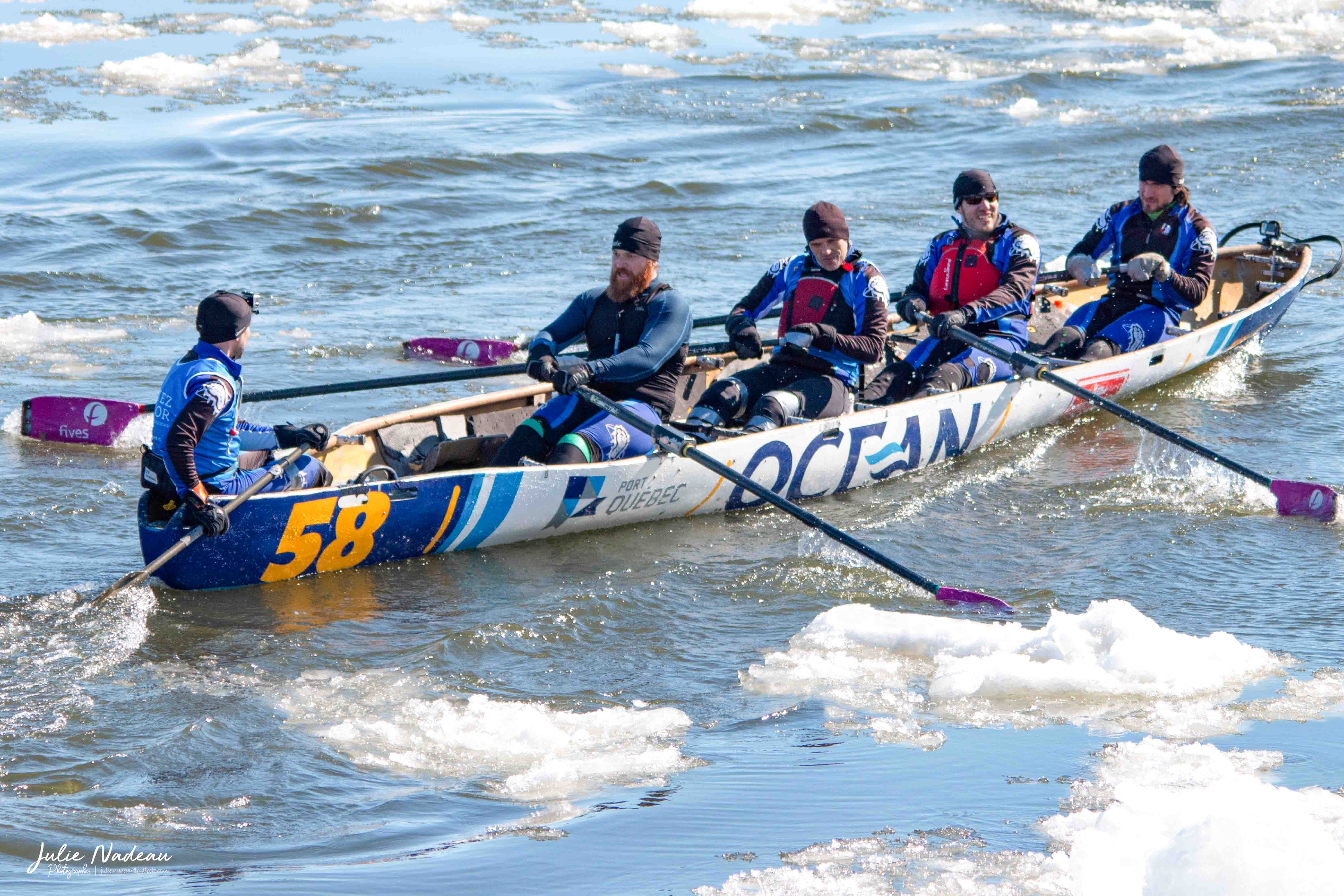 Groupe Océan fier partenaire des courses en canot Montréal | Québec | Isle-aux-Coudres