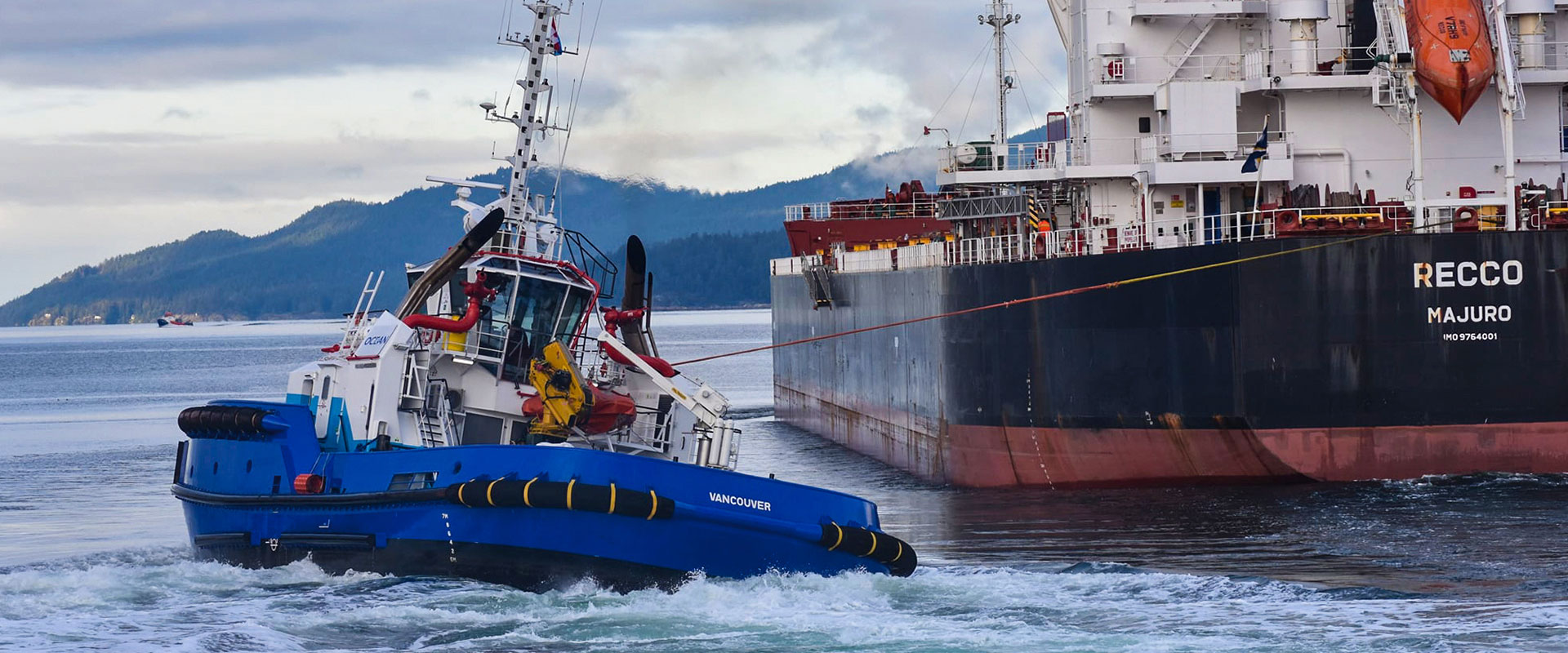 Un quatrième remorqueur dans le Port de Vancouver