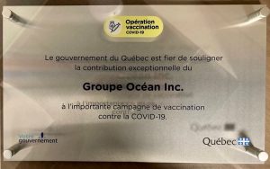 OCEAN GROUP RECOGNIZED BY THE MINISTER OF HEALTH