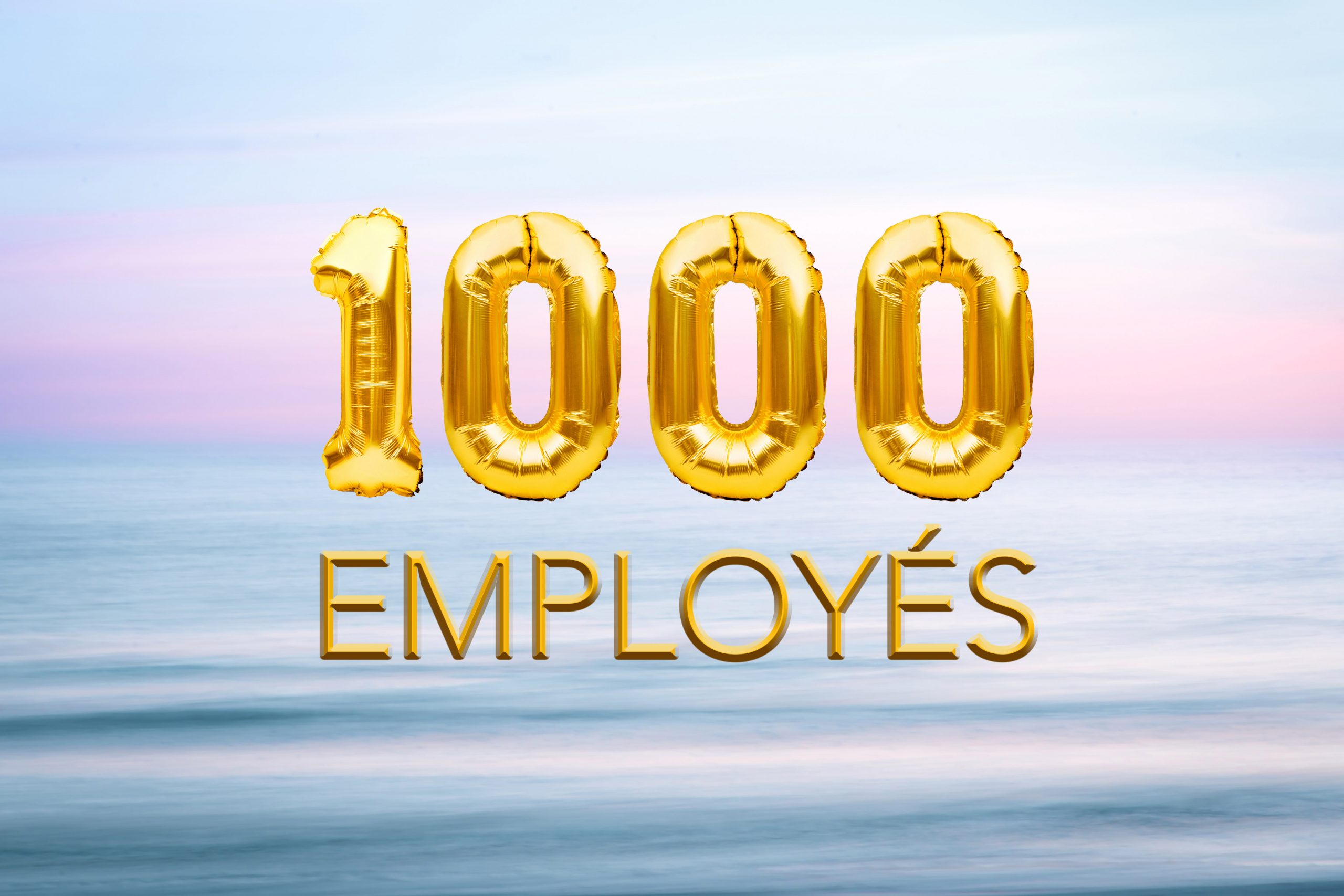 Le cap du 1,000ème Employé - 1,000th Employee Milestone